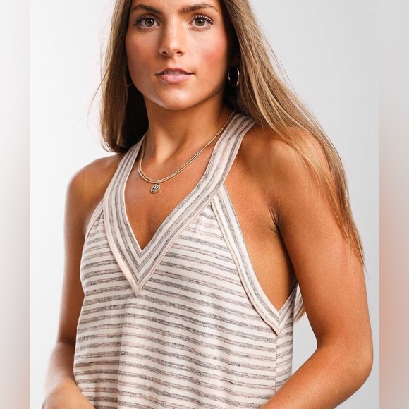 BKE Striped Tank Top - Picture 3 of 8